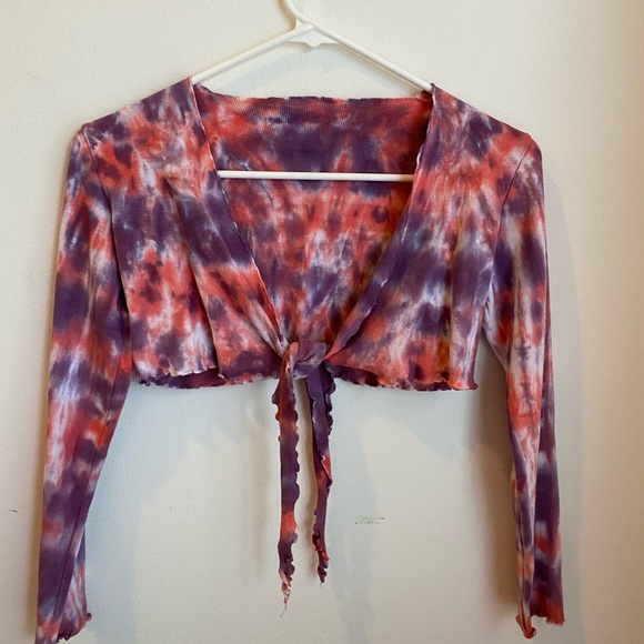 Long sleeved crop top - Picture 1 of 2